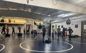 Group training session at Zichelle MMA BJJ & Fitness gym.