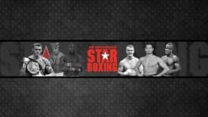 Boxers and trainers in a promotional banner for Star Boxing.