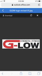 G-Low logo for strength and fitness training at findboxing.com.